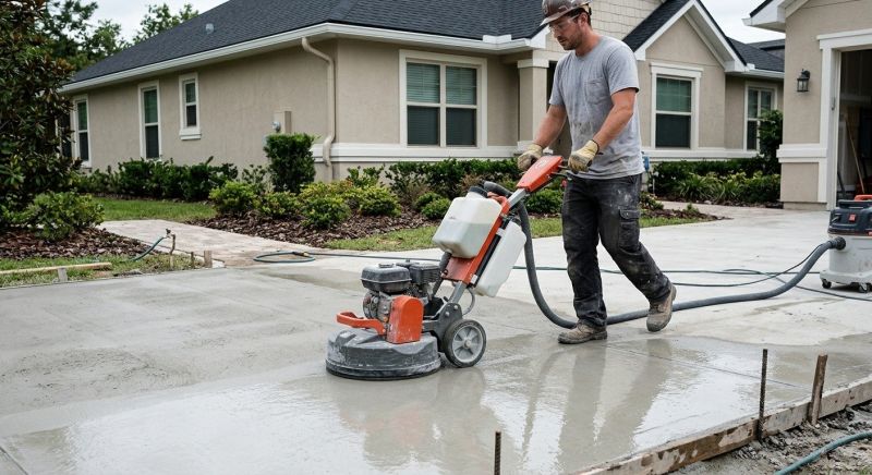 Concrete Basement Polishing in Louisville, KY