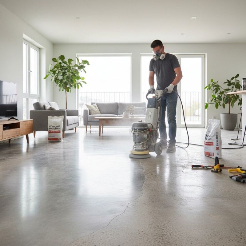 Concrete Basement Polishing in Corpus Christi, TX