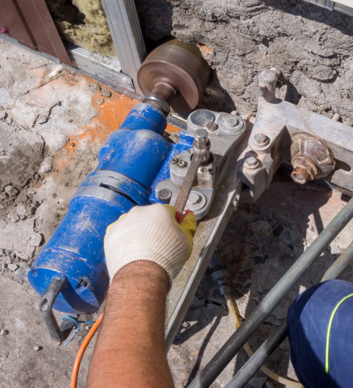 Drilling in Reinforced Concrete