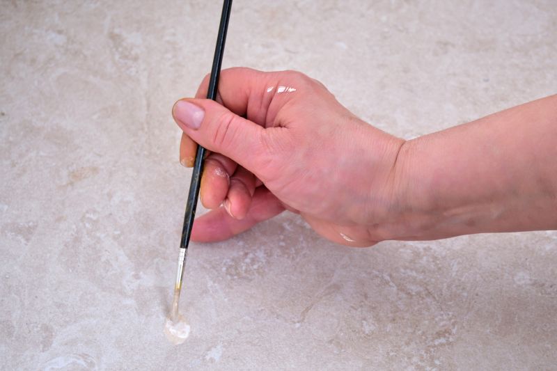 Finished Hole in Concrete