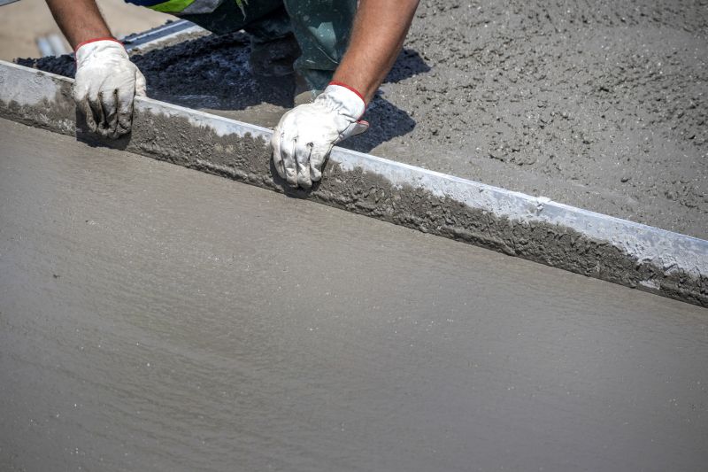 Cured Concrete Surface