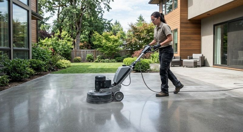Driveway Concrete Polishing in Louisville, KY