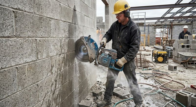 Foundation Wall Cutting in Corpus Christi, TX