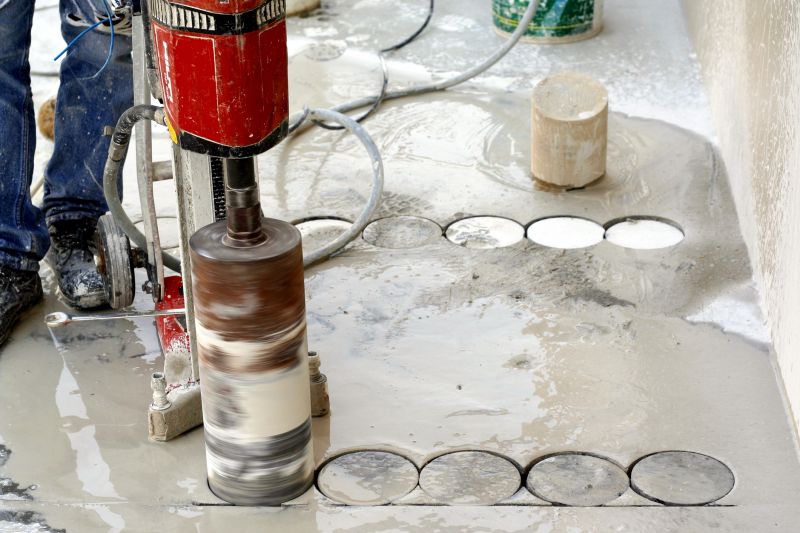 Handles tough concrete surfaces